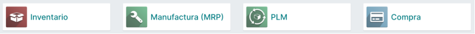 Inventario y fabricación